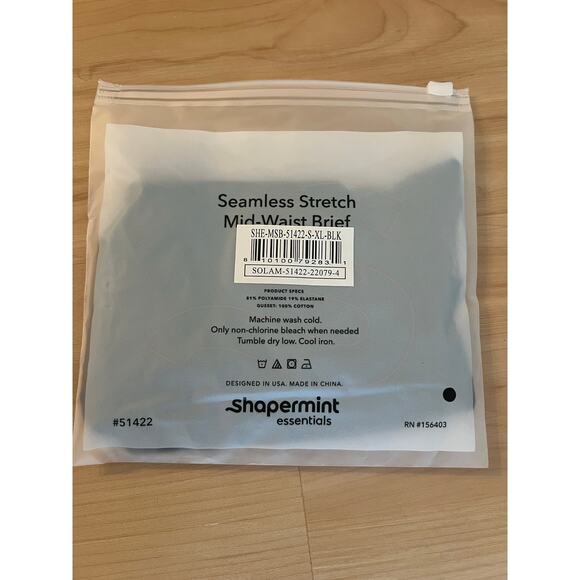 2-Pack Shapermint Seamless Stretch Mid-Waist Brief/Panties - Picture 10 of 10